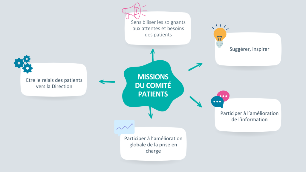 Missions comité patients